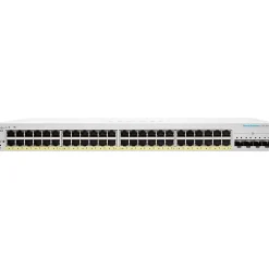 Cisco 220 48-Port Gigabit Ethernet Managed Switch, Silver (CBS22048P4XNA)* Ethernet Switches & Splitters