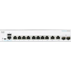 Cisco 350 10-Port Gigabit Ethernet Managed Switch, Silver (CBS3508P2GNA)* Ethernet Switches & Splitters