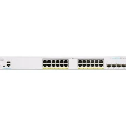 Cisco 250 24-Port Gigabit Ethernet Managed Switch, Silver (CBS25024T4XNA)* Ethernet Switches & Splitters