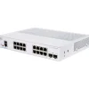 Cisco 350 16-Port Gigabit Ethernet Managed Switch, Silver (CBS35016T2GNA)* Ethernet Switches & Splitters