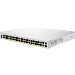 Cisco 350 48-Port Gigabit Ethernet Managed Switch, Silver (CBS35048T4XNA)* Ethernet Switches & Splitters