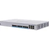 Cisco 350 12-Port Gigabit Ethernet Managed Switch, Silver (CBS35012NP4XNA)* Ethernet Switches & Splitters