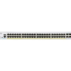 Cisco Business 350 Series 52-Port Gigabit Ethernet Managed Switch, White (CBS350-48P-4X-NA)* Ethernet Switches & Splitters