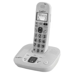 Office Phones & Conferencing<Clarity CLAR53712 Single Line Cordless Amplified Phone, White