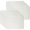 Online Dry-Erase Whiteboard, Plain 1-Sided, 9" x 12", 12/Pack (CHL35100-12) Dry Erase