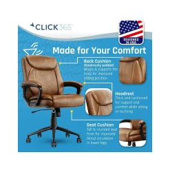 Online Transform 1.0 Ergonomic Bonded Leather Swivel Desk Chair, (CCHR10001A) Ergonomic Chairs