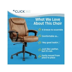 Online Transform 1.0 Ergonomic Bonded Leather Swivel Desk Chair, (CCHR10001A) Ergonomic Chairs