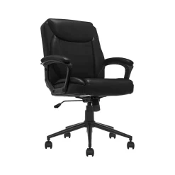 Best Transform 1.0 Ergonomic Bonded Leather Swivel Desk Chair, (CCHR10001B) Ergonomic Chairs