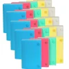 Hot ® 3" x 5" Index Card Case, Assorted Colors, Pack of 24 (CLI58335-24) Index Cards