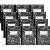 C-Line Composition Notebooks, 100 Sheets, College Ruled, Black Marble, 12/Pack (CLI22022-12) Best