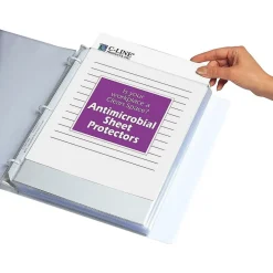 C-Line Heavyweight Polypropylene/PP Sheet Protectors, Heavyweight, Clear, 100/Box (62033) Hot