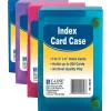 New Index Card Case, 4" x 6", Assorted Colors (CLI58046) Index Cards
