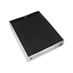 C-Line Shop Ticket Holders, 8-1/2" x 11", Clear with Black Back, 25/Box (45911)