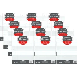 C-Line Wide Ruled Filler Paper, 8" x 10.5", 3-Hole Punched, 100 Sheets/Pack, 12/Bundle (CLI22032-12) Discount