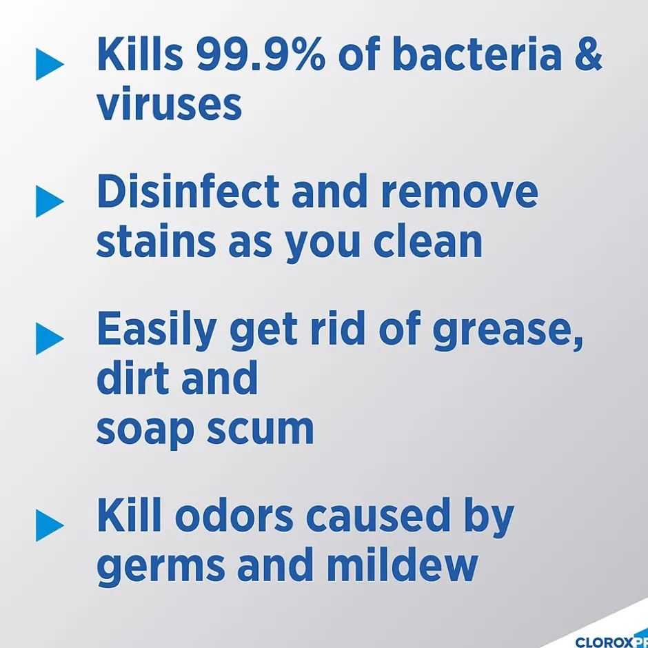 CloroxPro Clorox Clean-Up Disinfectant Cleaner with Bleach Refill, 128 oz. (35420)