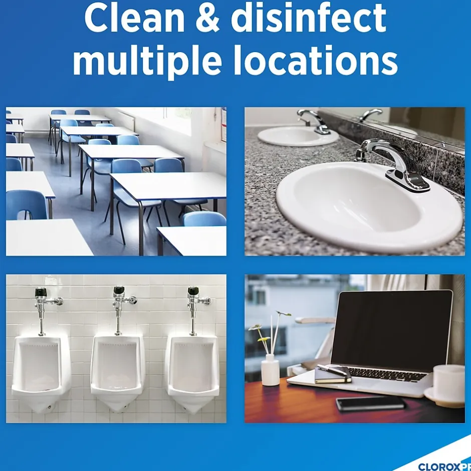 CloroxPro Clorox Clean-Up Disinfectant Cleaner with Bleach Refill, 128 oz. (35420)