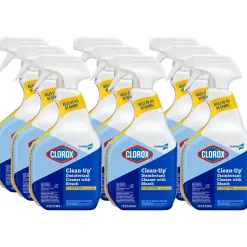 CloroxPro Clorox Clean-Up Disinfectant Cleaner with Bleach Spray, 32 oz., 9/Carton (35417)
