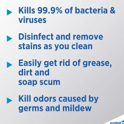 CloroxPro Clorox Clean-Up Disinfectant Cleaner with Bleach Spray, 32 oz., 9/Carton (35417)