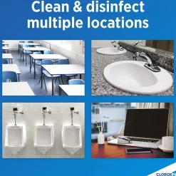 CloroxPro Clorox Clean-Up Disinfectant Cleaner with Bleach Refill, Unscented, 128 oz., 4/Carton (CLO 35420CT)