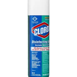Clorox Commercial Solutions Disinfecting Aerosol Spray, Fresh Scent, 19 Ounces (38504)