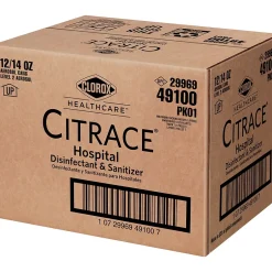 Clorox Healthcare Citrace Hospital Disinfectant & Deodorizer, Aerosol Spray, Citrus, 14 Ounces (49100)