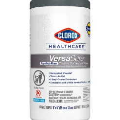 Clorox Healthcare VersaSure Disinfecting Wipes, 150/Canister (31758)