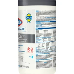 Clorox Healthcare VersaSure Disinfectant Wipes, 85 Wipes/Canister (31757)