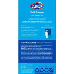 Clorox Multi-Purpose Cleaning Spray System Starter Kit, 1 Spray Bottle and 1 Refill, Crisp Lemon, 1.13 fl. oz. (60160)