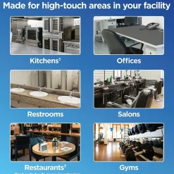 Clorox Turbo Pro All-Purpose Cleaners & Spray Disinfectant, Unscented, 121 oz., 3/Carton (60091CT)