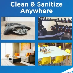 Clorox Pro 4 in One Disinfectant & Sanitizer, Lavender, 14 Ounces Each, Pack of 12 (32512)