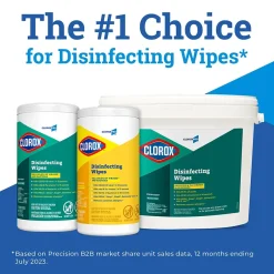 Clorox Pro Disinfecting Wipes, Fresh Scent, 75 Count (15949)