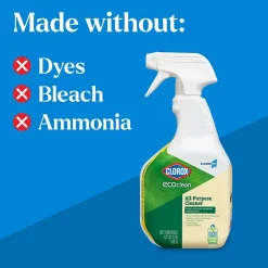 Clorox Pro EcoClean All-Purpose Cleaner Spray Bottle, 32 fl. oz., 9/Carton (60276)