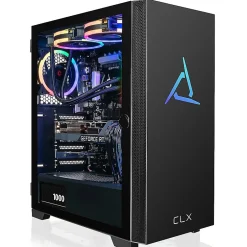 CLX SET TGMSETRTH2A10WM Gaming Desktop Computer, Intel Core i7-13700KF, 32GB Memory, 1TB SSD, 4TB HDD* Gaming Desktops