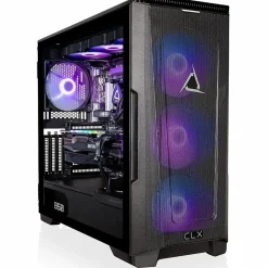 CLX SET TGMSETRTU2B07BM Gaming Desktop Computer, Intel Core i9-13900KF, 32GB Memory, 1TB SSD, 4TB HDD* Gaming Desktops