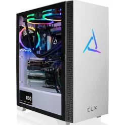 CLX SET TGMSETRTU2C02WM Gaming Desktop Computer, Intel Core i7-13700KF, 32GB Memory, 1TB SSD, 4TB HDD* Gaming Desktops