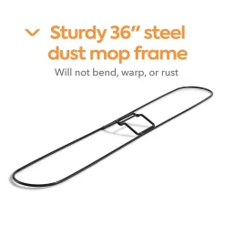 Coastwide Professional ™ 36" Dust Mop Frame, Black (CW56765)