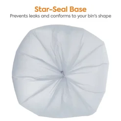 Coastwide Professional ™ 60 Gallon Trash Bag with 30% PCR, 38