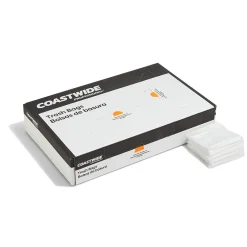 Coastwide Professional ™ 4 Gallon Trash Bag, 17" x 17", Low Density, 0.35 mil, Clear, 1000 Bags/Box (CW22236)