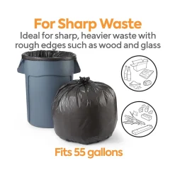 Coastwide Professional ™ AccuFit 55 Gallon Trash Bag, 40