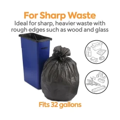 Coastwide Professional ™ AccuFit 32 Gallon Trash Bag, 33
