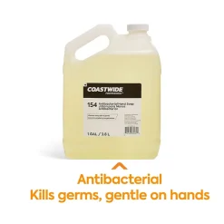 Coastwide Professional Antibacterial Liquid Hand Soap Refill, 1 Gal., 4/Carton (CW153RU01-ACT)