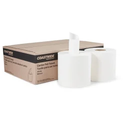 Paper Towels<Coastwide Professional ™ Centerpull Paper Towel, 2-Ply, White, 660 Sheets/Roll, 6 Rolls/Carton (CW26115)