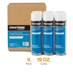 Coastwide Professional ™ Foaming Glass Cleaner, Fresh & Clean Scent, 19 Oz., 6/Carton (CW58496-A)
