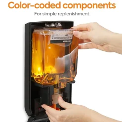 Coastwide Professional J-Series Antibacterial Foaming Hand Soap, Citrus, 1200 mL, 2/Carton (CWJSR-CIT)