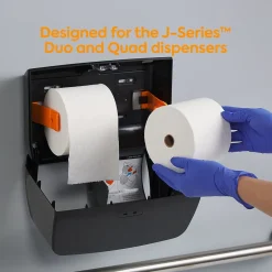 Coastwide Professional ™ J-Series 2-Ply Small Core Bath Tissue, White, 1500 Sheets/Roll, 18 Rolls/Carton (CWJBT-1500)