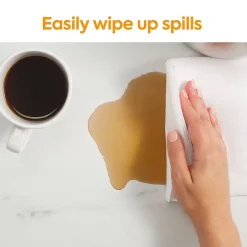 Napkins<Coastwide Professional ™ Recycled Napkin, 1-Ply, White, 400/Pack, 12 Pack/Carton (CW20179)