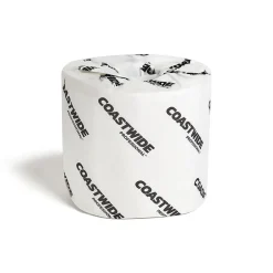 Coastwide Professional ™ Recycled Toilet Paper, 2-ply, White, 550 Sheets/Roll, 80 Rolls/Carton (CW21989)