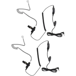 Cobra Surveillance Earbud Headset with Microphone, 3.5mm, 2-Pieces (GA-SV01 2P)* Headsets