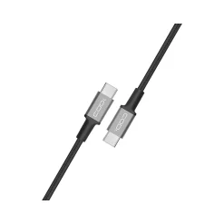 Power Cables<CODi Charge & Sync 3' USB C to USB C Cable, Male to Male , Black (A01101)