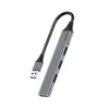 Usb Hubs<CODi 4-Port USB-A Hub, Silver (A01113)